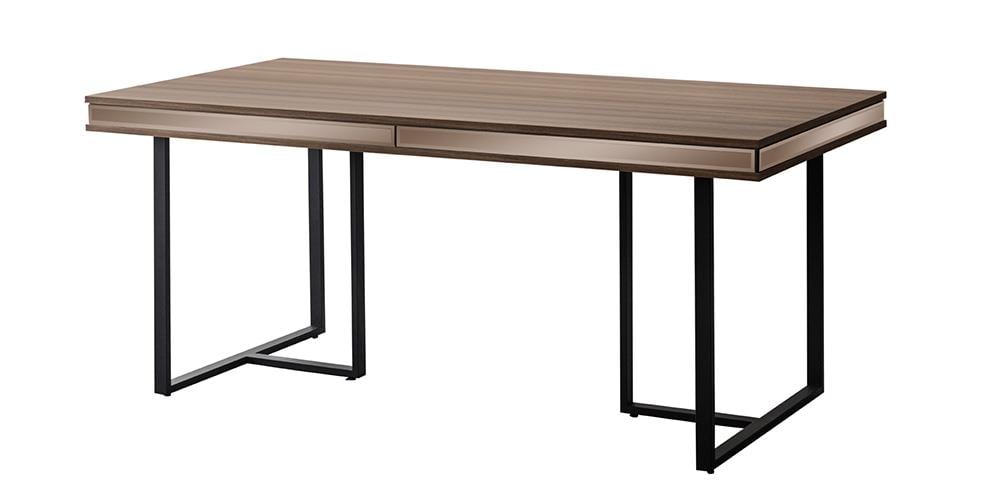 Bronze Ceviz Yemek Masası