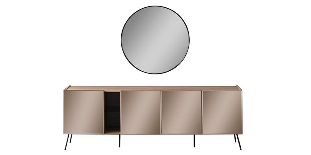 Bronze Ceviz Yemek Odası