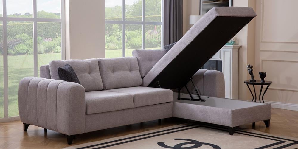 Cemre Yataklı Sandıklı Köşe Koltuk