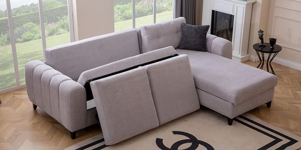 Cemre Yataklı Sandıklı Köşe Koltuk