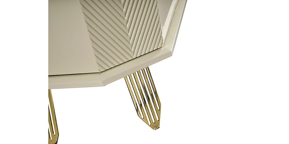 City Gold Ayaklı Yemek Odası