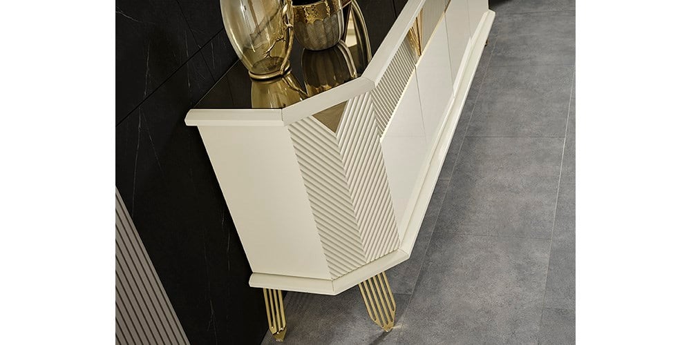 City Gold Ayaklı Yemek Odası