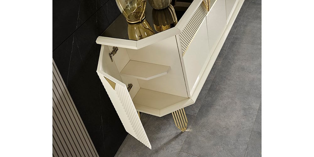 City Gold Ayaklı Yemek Odası