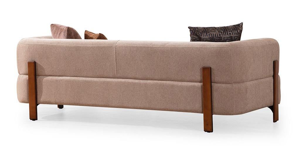 Cratos Wood Rahat Üçlü Koltuk