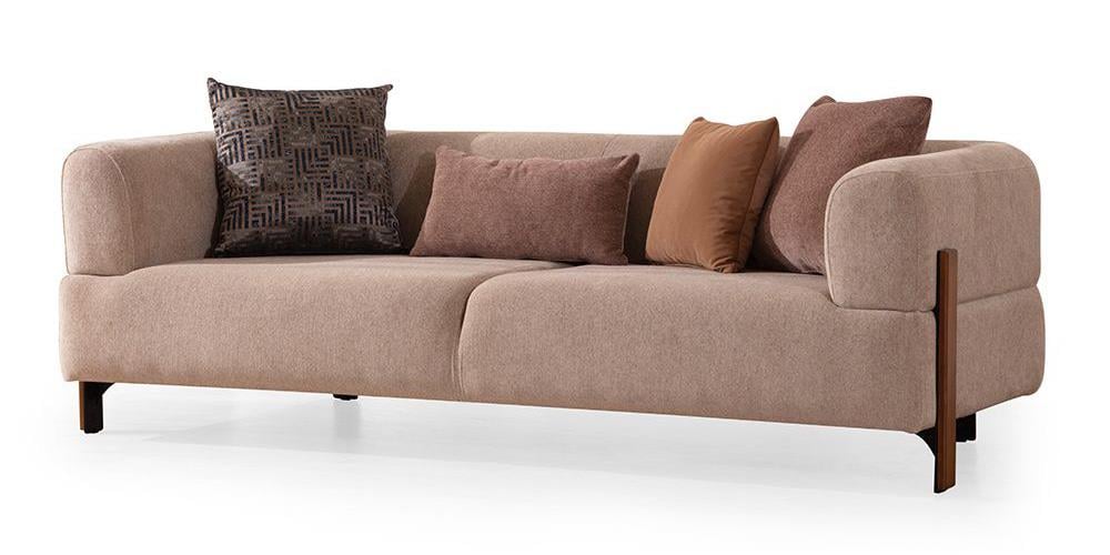 Cratos Wood Rahat Üçlü Koltuk