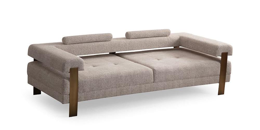 Deep Living Antik Yataklı Üçlü Koltuk