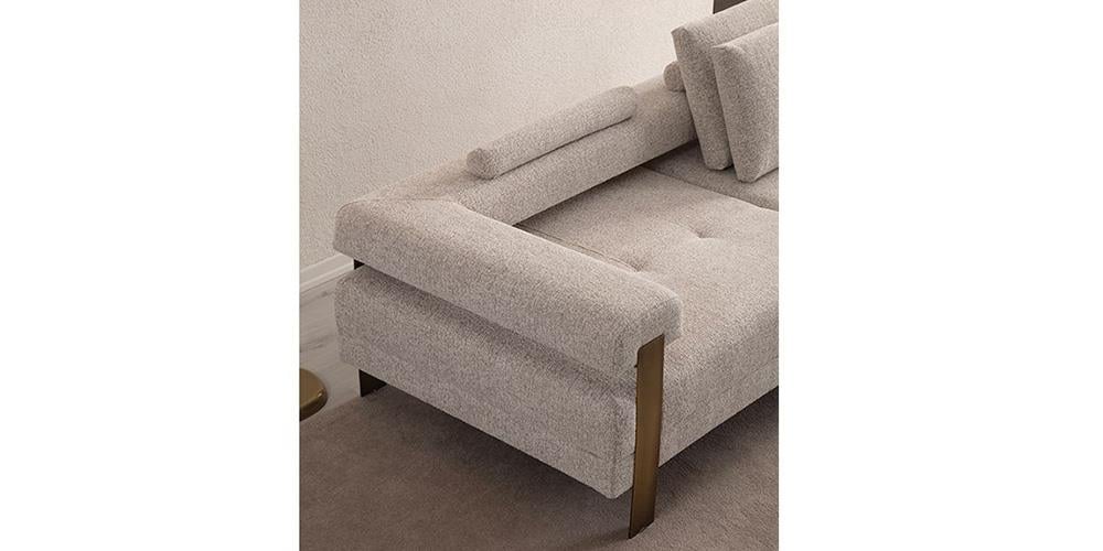 Deep Living Antik Yataklı Üçlü Koltuk