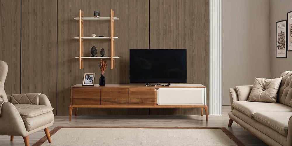 Deniz Ceviz TV Ünitesi