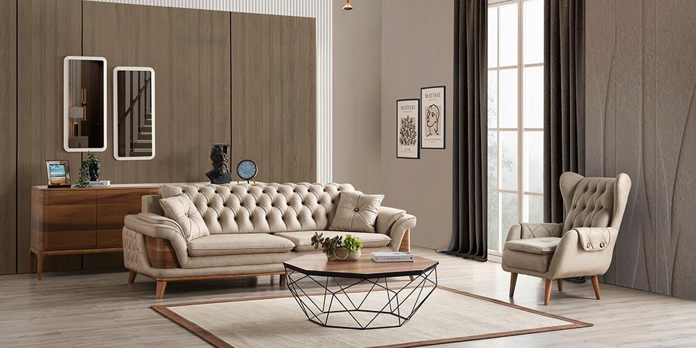 Deniz Kahve Koltuk Takımı