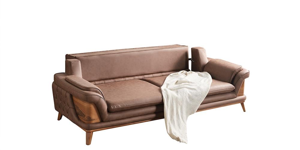 Deniz Kahve Üçlü Koltuk