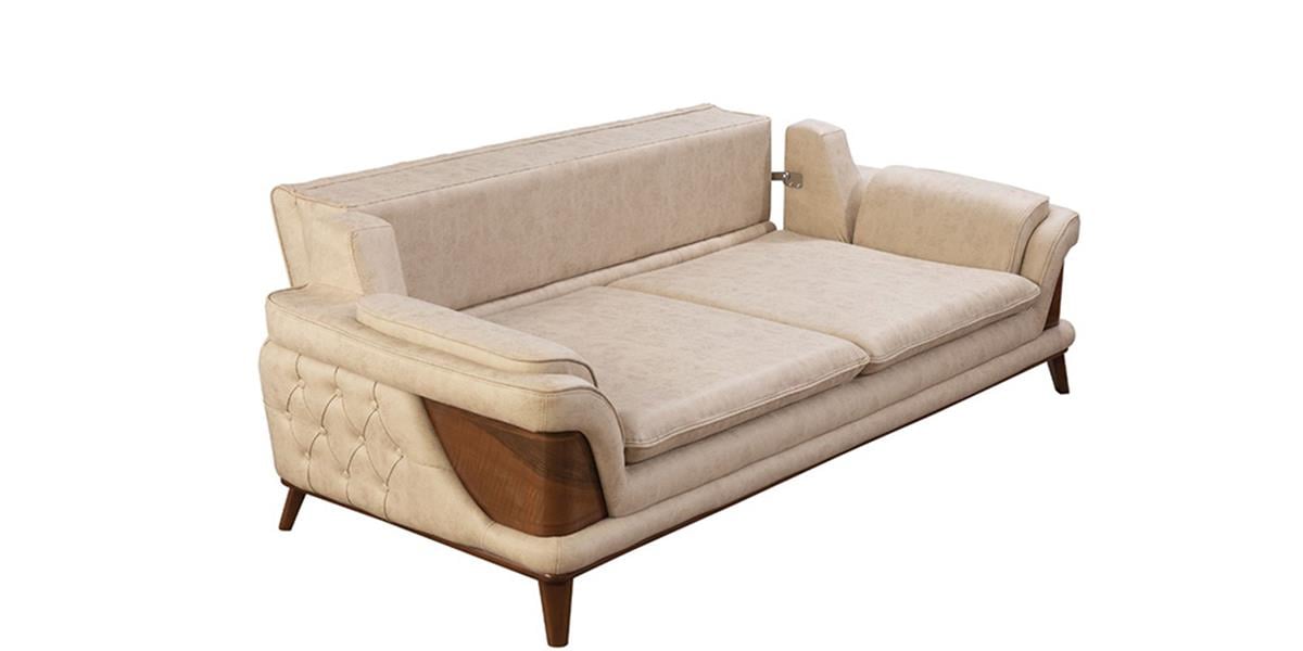 Deniz Yeşil Üçlü Koltuk