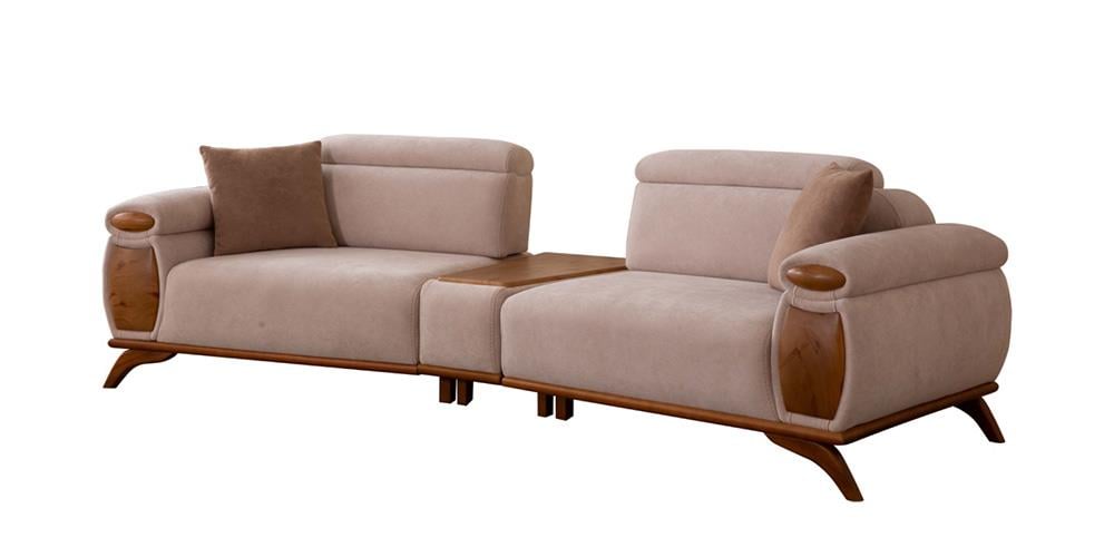 Diamond Sehpalı Üçlü Koltuk