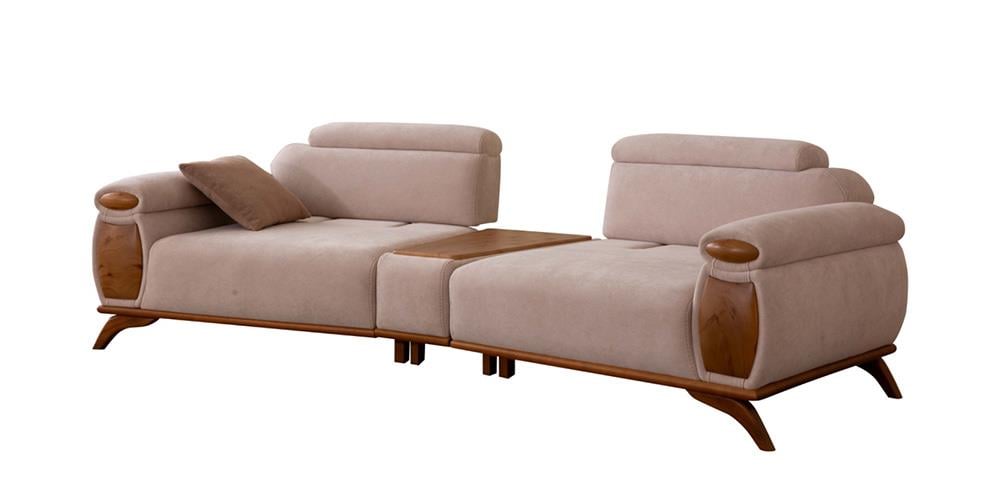 Diamond Sehpalı Üçlü Koltuk