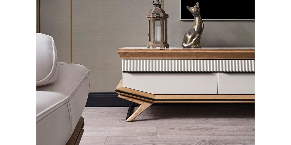 Elize Ahşap TV Ünitesi