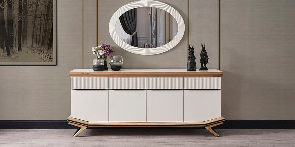 Elize Ahşap Yemek Odası