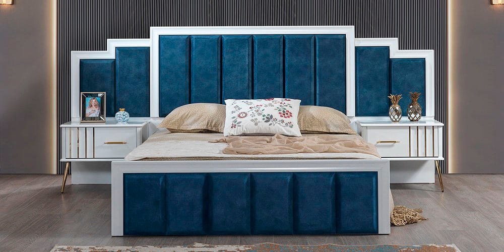 Erva Gold Kapaklı Yatak Odası