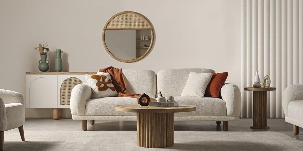 Eva Rahat Üçlü Koltuk