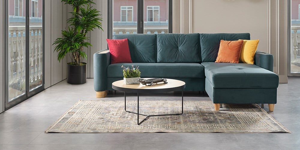 Falcon Yataklı Sandıklı Köşe Koltuk