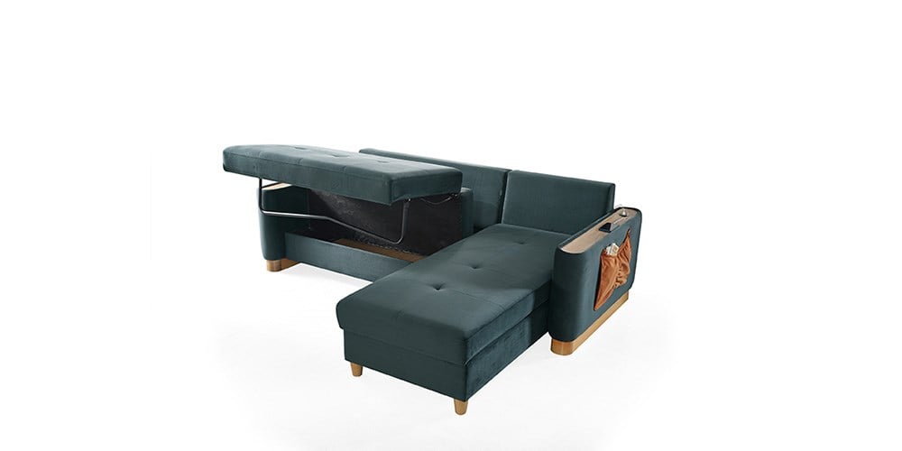 Falcon Yataklı Sandıklı Köşe Koltuk