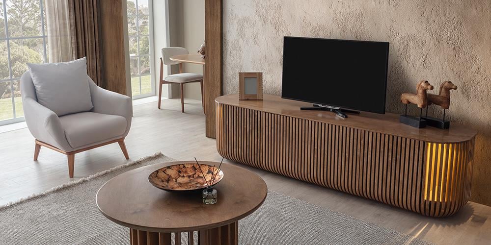 Fold Ceviz TV Ünitesi