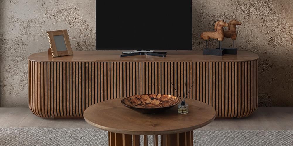 Fold Ceviz TV Ünitesi