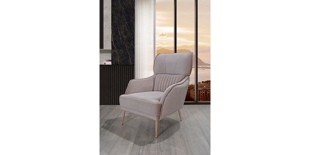 Gala Gold Ayaklı Tekli Koltuk