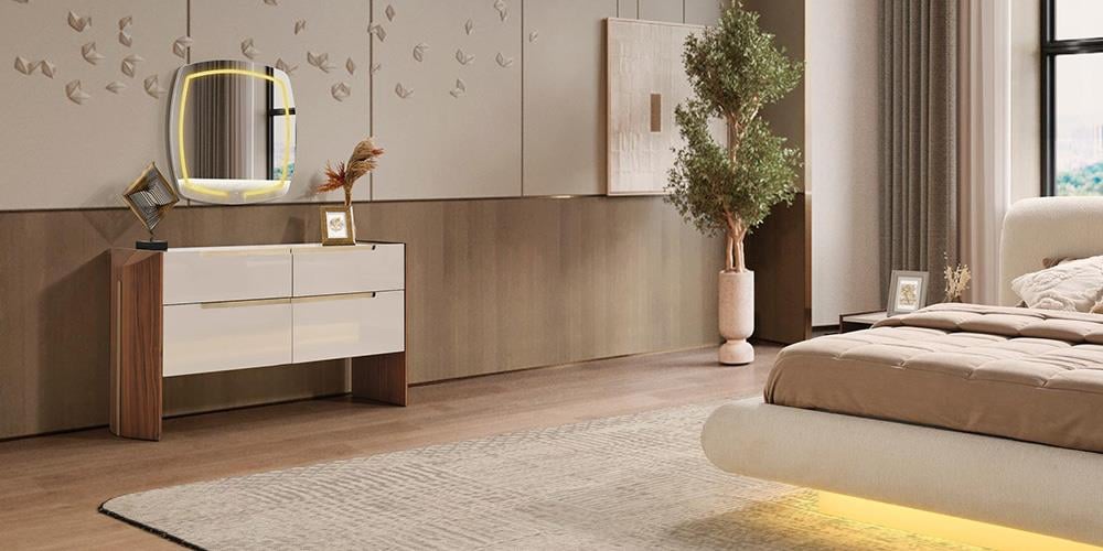 Gloria Aynalı Şifonyer