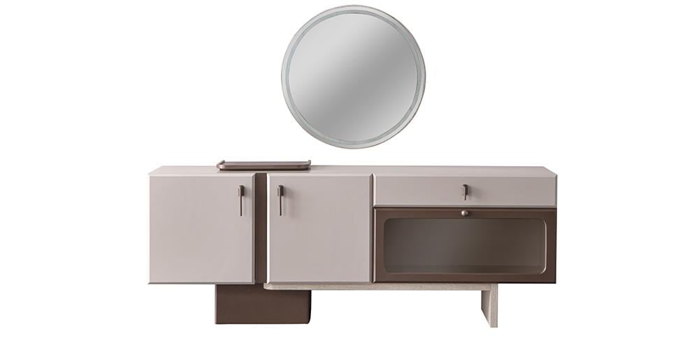 Glorie Aynalı Konsol