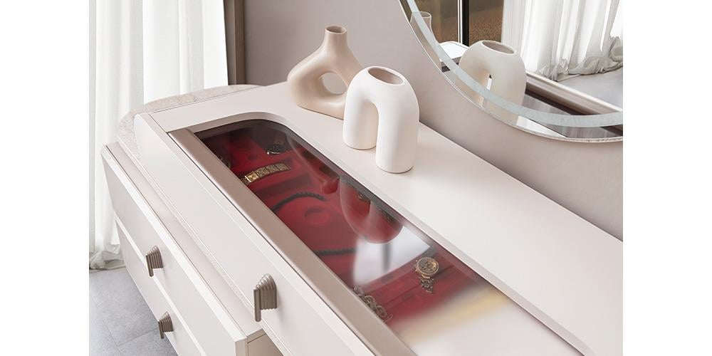 Glorie Aynalı Şifonyer