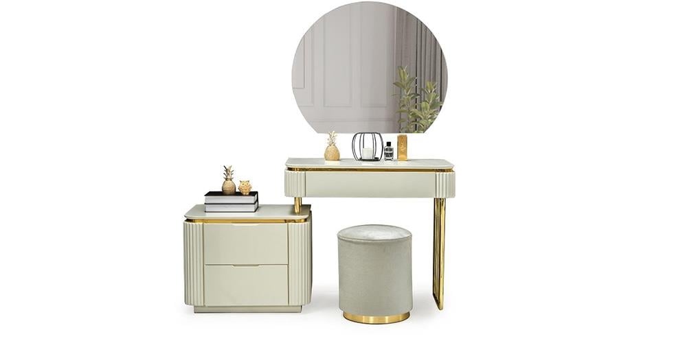 Golden Aynalı Şifonyer