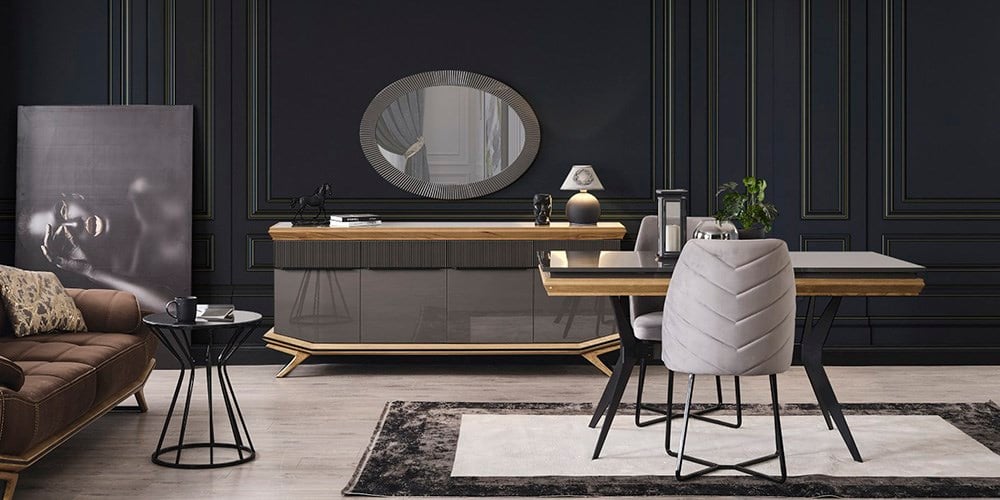 Grand Antrasit Yemek Odası