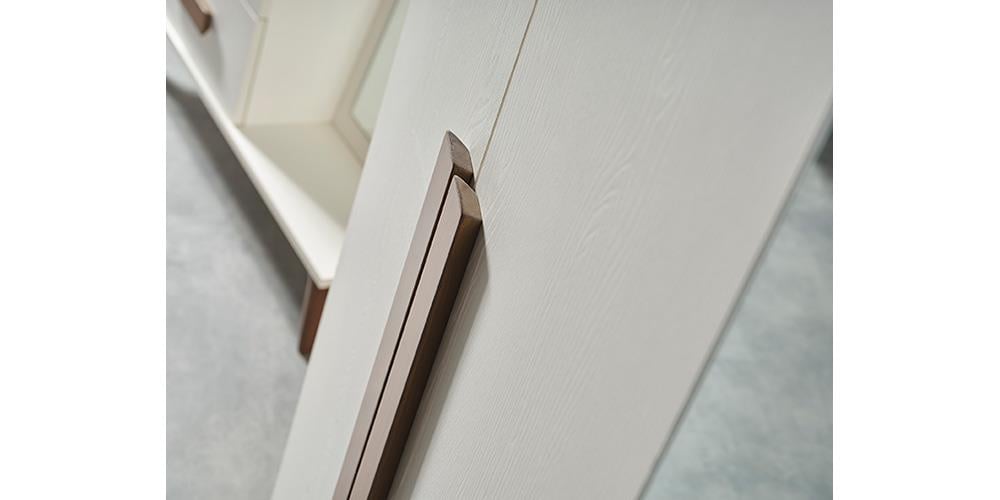 Hazal Beyaz Kapaklı Dolap