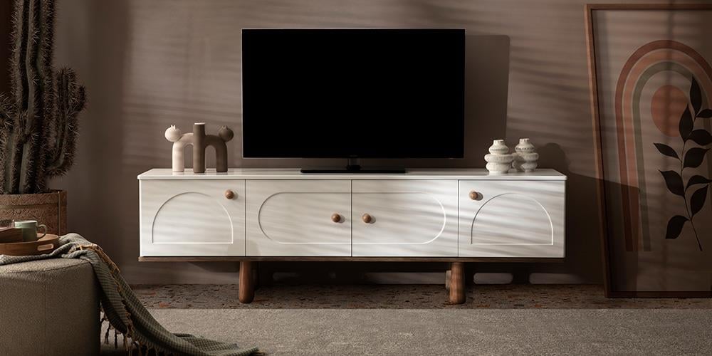 Henna Beyaz TV Ünitesi