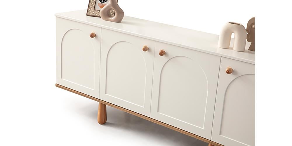 Henna Beyaz Yemek Odası