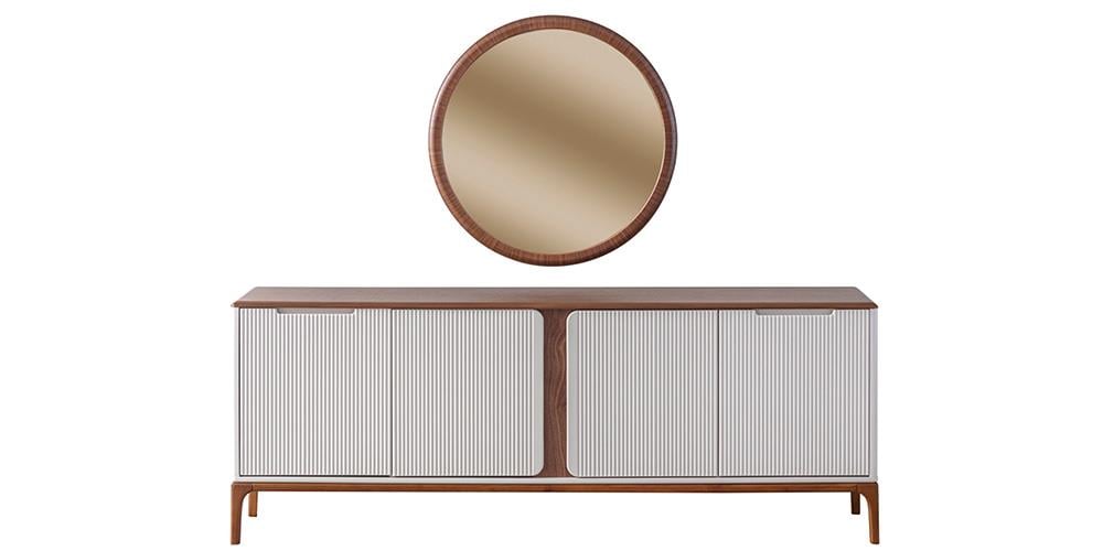 İnci Aynalı Konsol