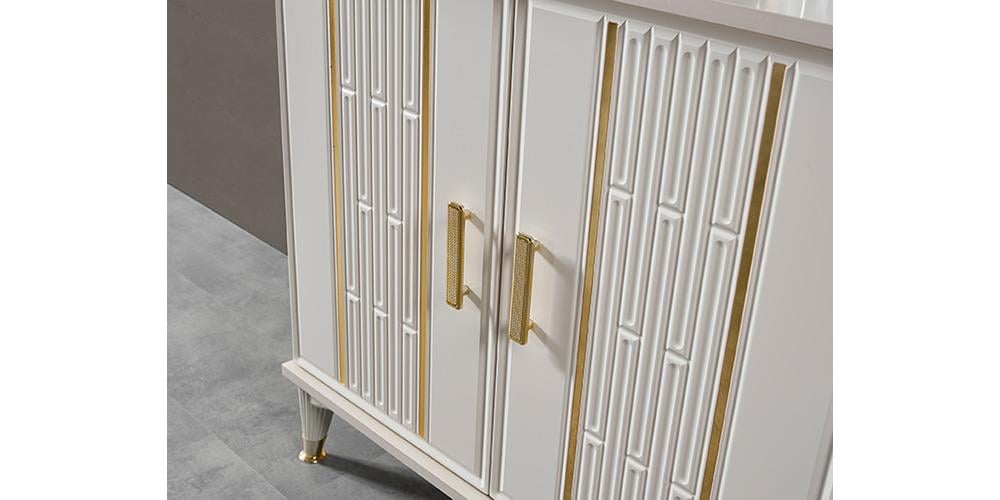 İnci Gold  Aynalı Konsol