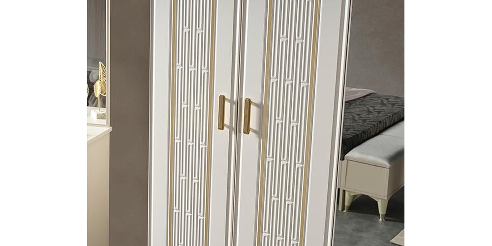 İnci Gold Kapaklı Dolap