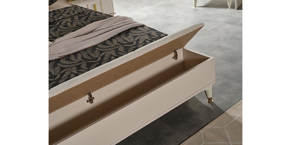 İnci Gold Kapaklı Yatak Odası 