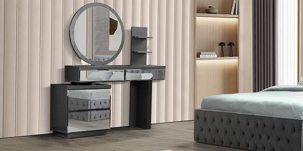 Işıl Antrasit Yatak Odası