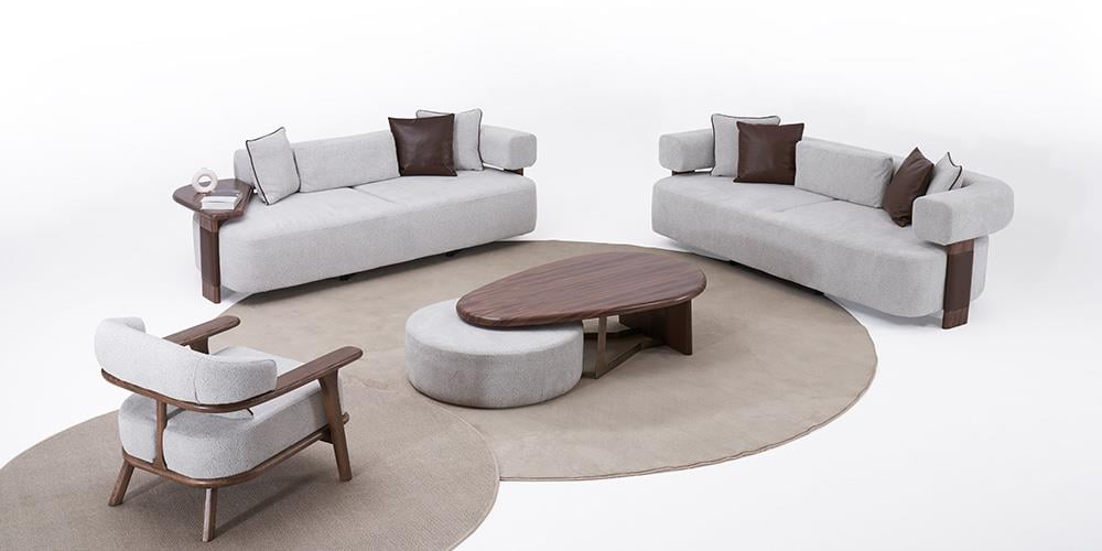 İstanbul Sehpa Kollu Koltuk Takımı