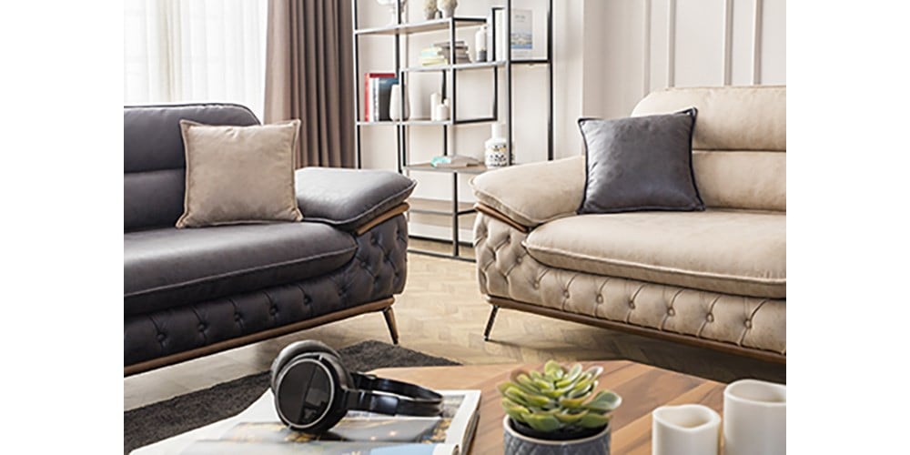 Jaguar Antrasit Koltuk Takımı