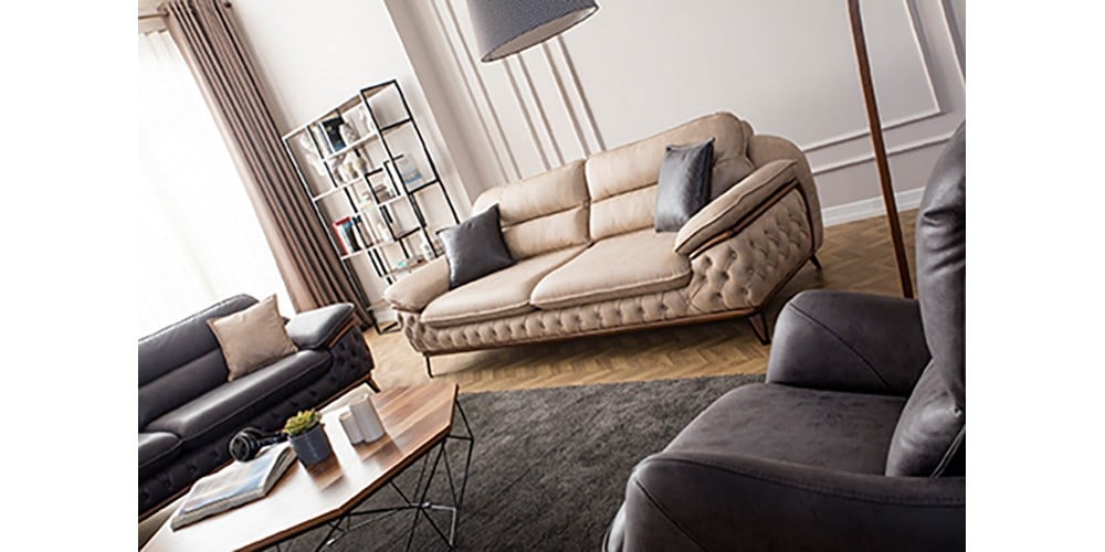 Jaguar Antrasit Koltuk Takımı