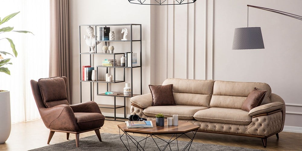 Jaguar Krem Koltuk Takımı