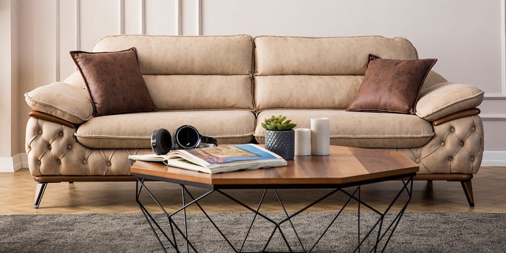 Jaguar Krem Koltuk Takımı