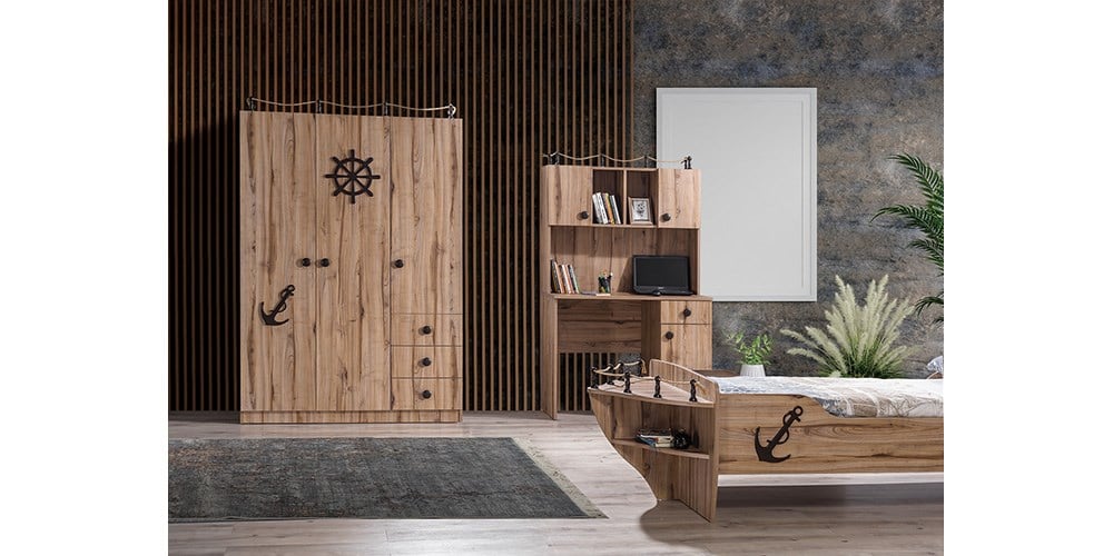 Kaptan Ceviz Kapaklı Genç Odası