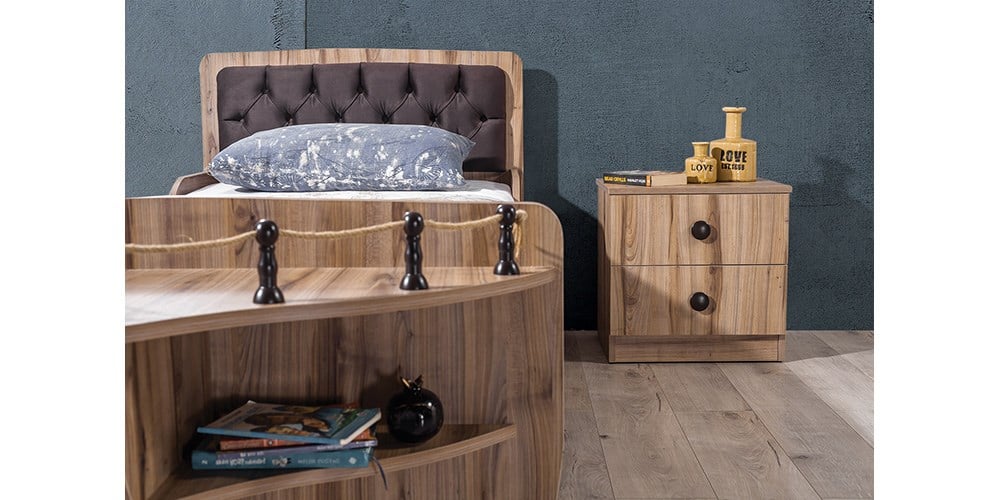 Kaptan Ceviz Kapaklı Genç Odası