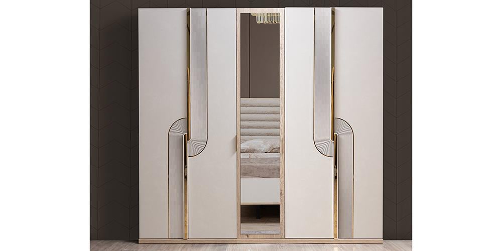 Kelebek 5 Kapaklı Yatak Odası