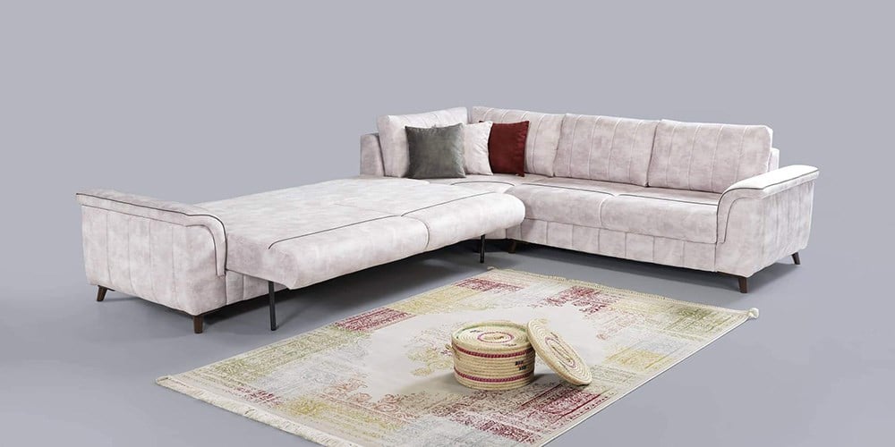 Klas Yataklı Sandıklı Köşe Koltuk