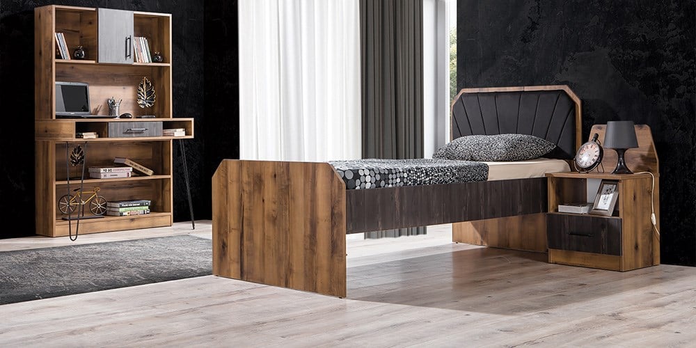 Köşe Dolaplı Genç Odası