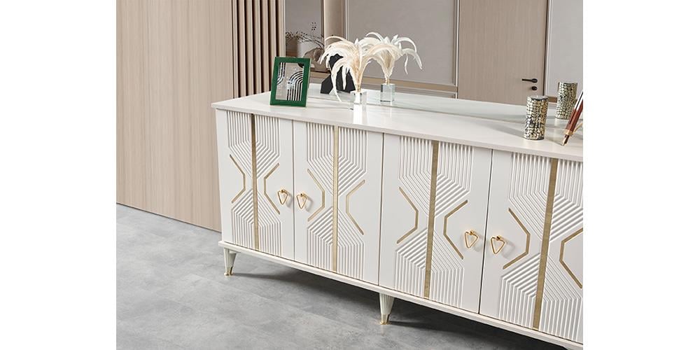 Kristal Gold Yemek Odası